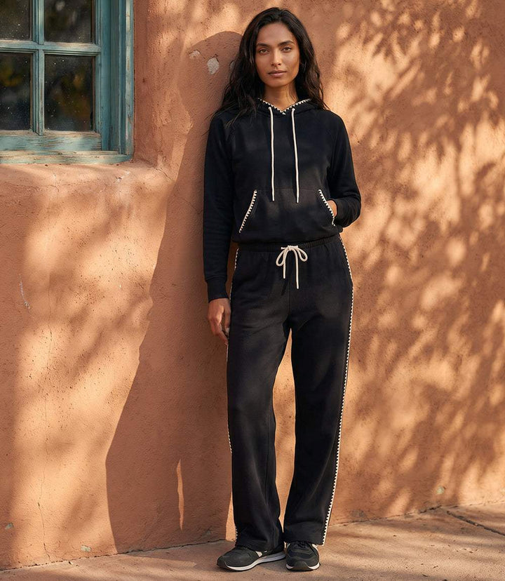 Edge Stitch Drawstring Sweatpants