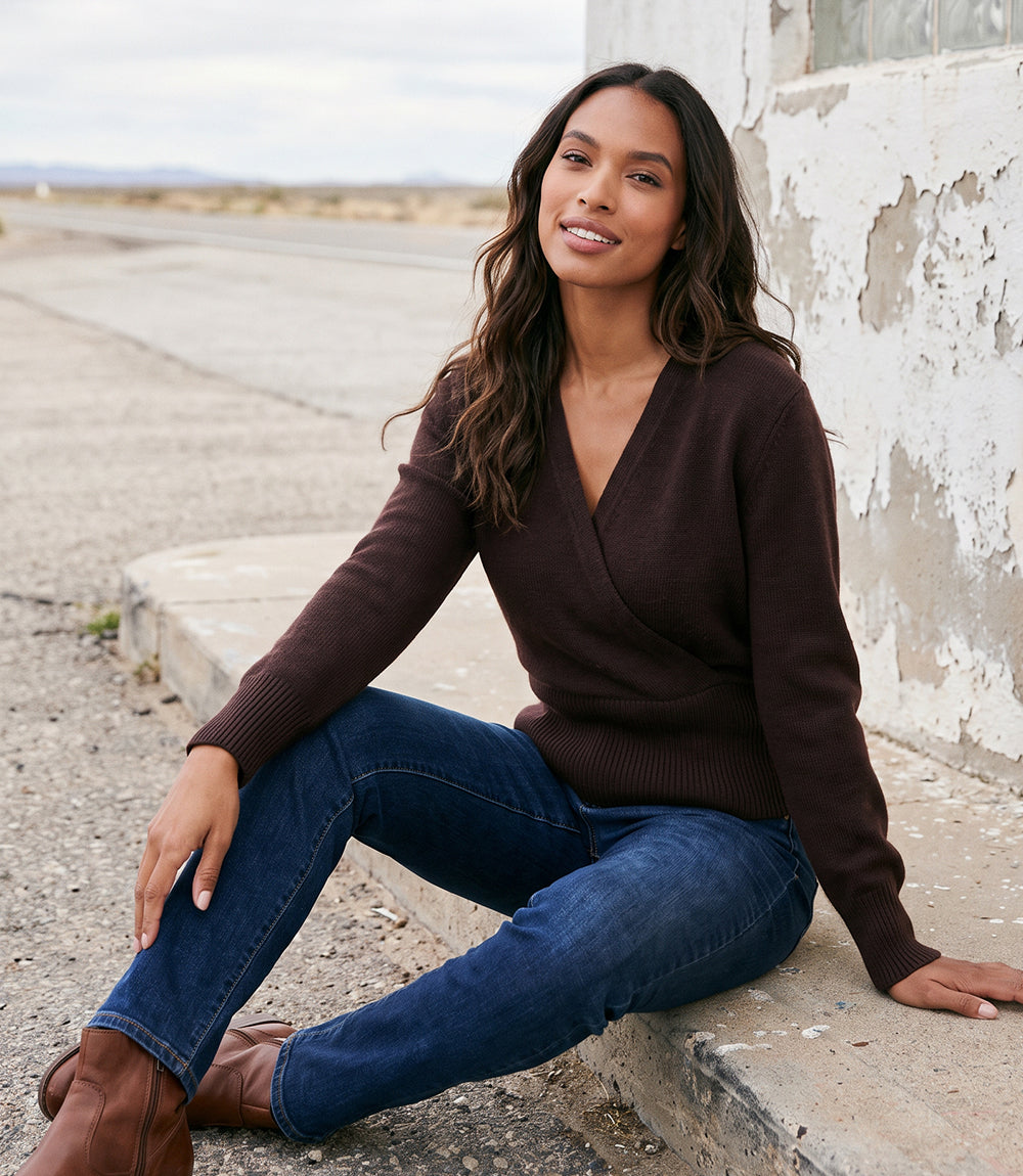 Wrap Sweater