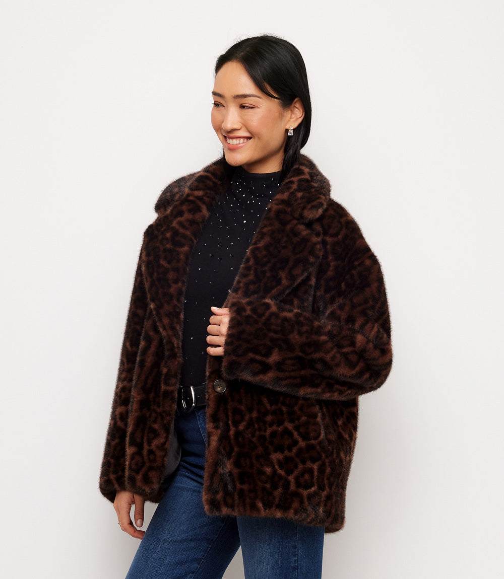 Faux Fur Jacket
