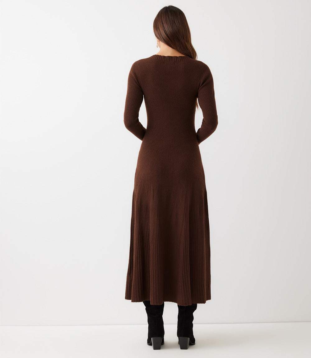 Seamless Sweater Midi Dress