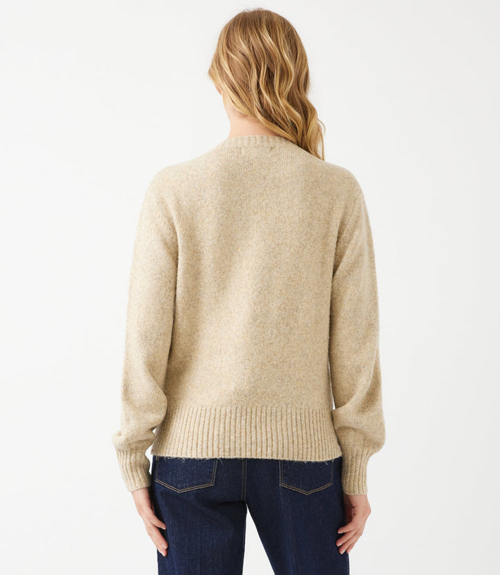 Embellished V-Neck Sweater