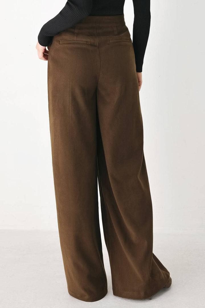 Wide-Leg Knit Pant — Guinevere