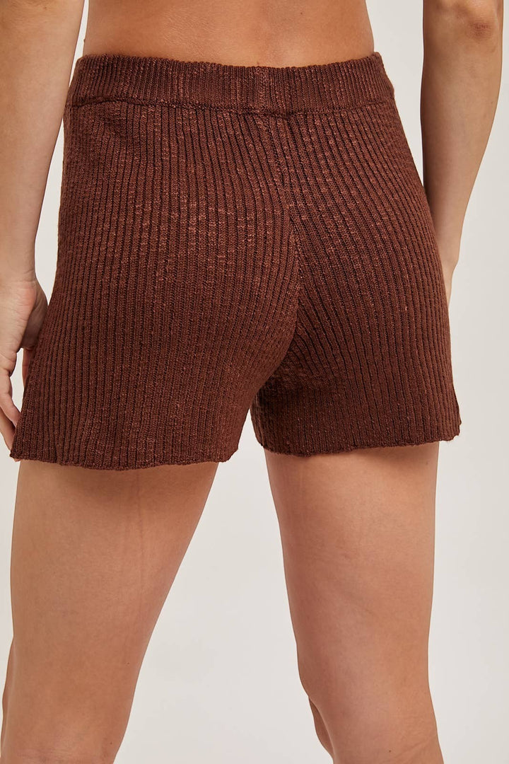chocolate knit set for women