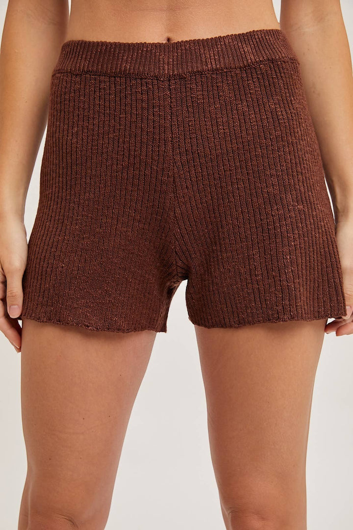 chocolate knit set for women