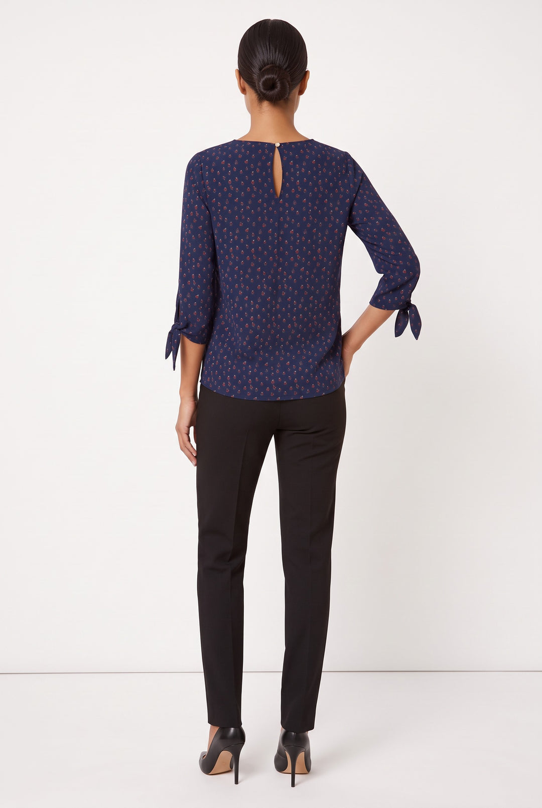 Boat Neck Blouse — Octavia