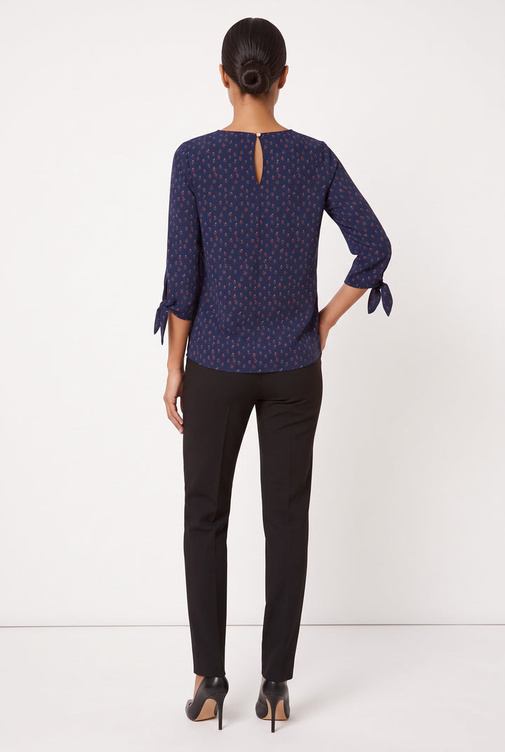 Boat Neck Blouse — Octavia