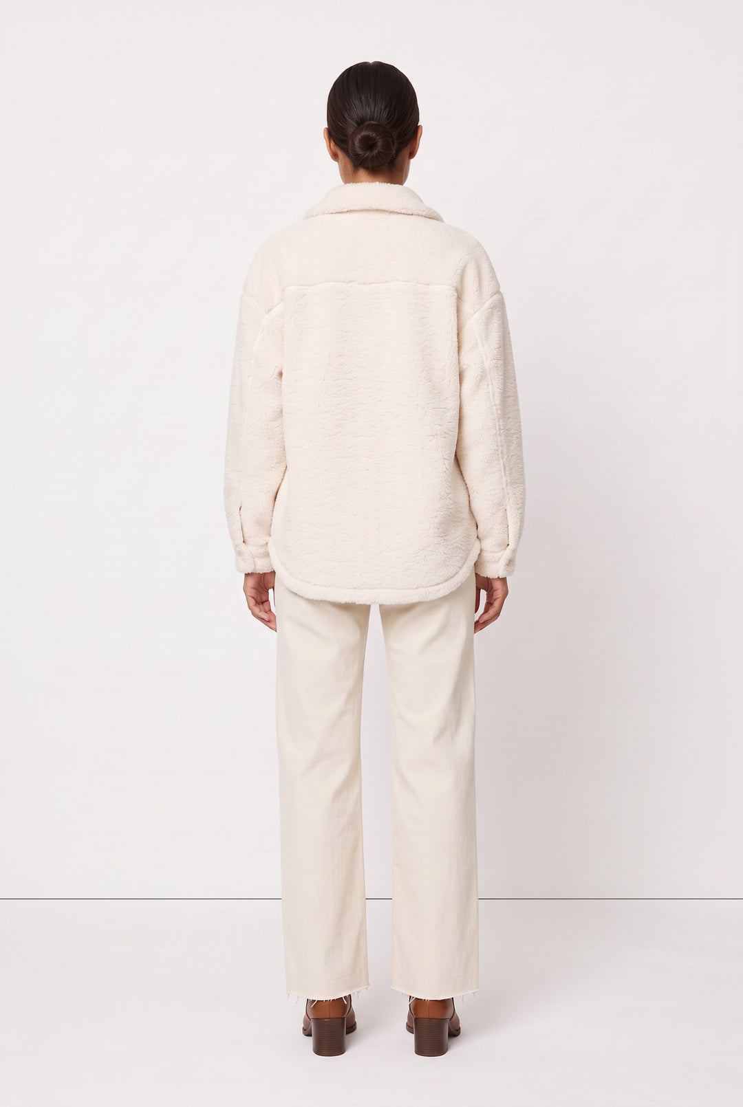 Boxy Teddy Jacket — Quintessa
