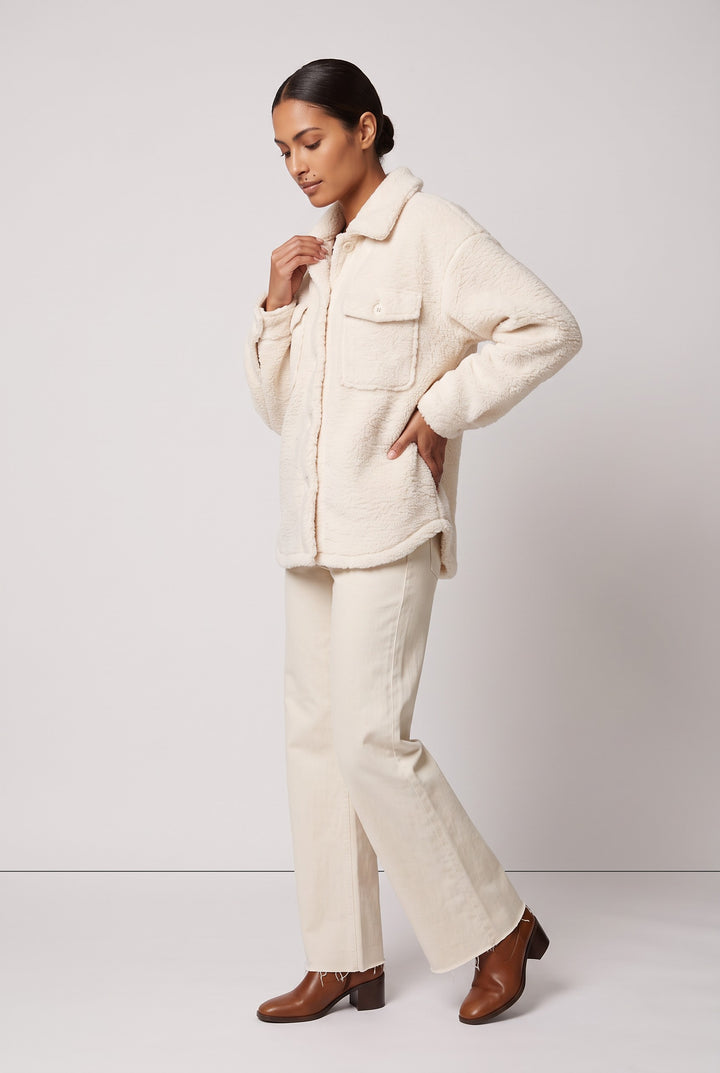 Boxy Teddy Jacket — Quintessa