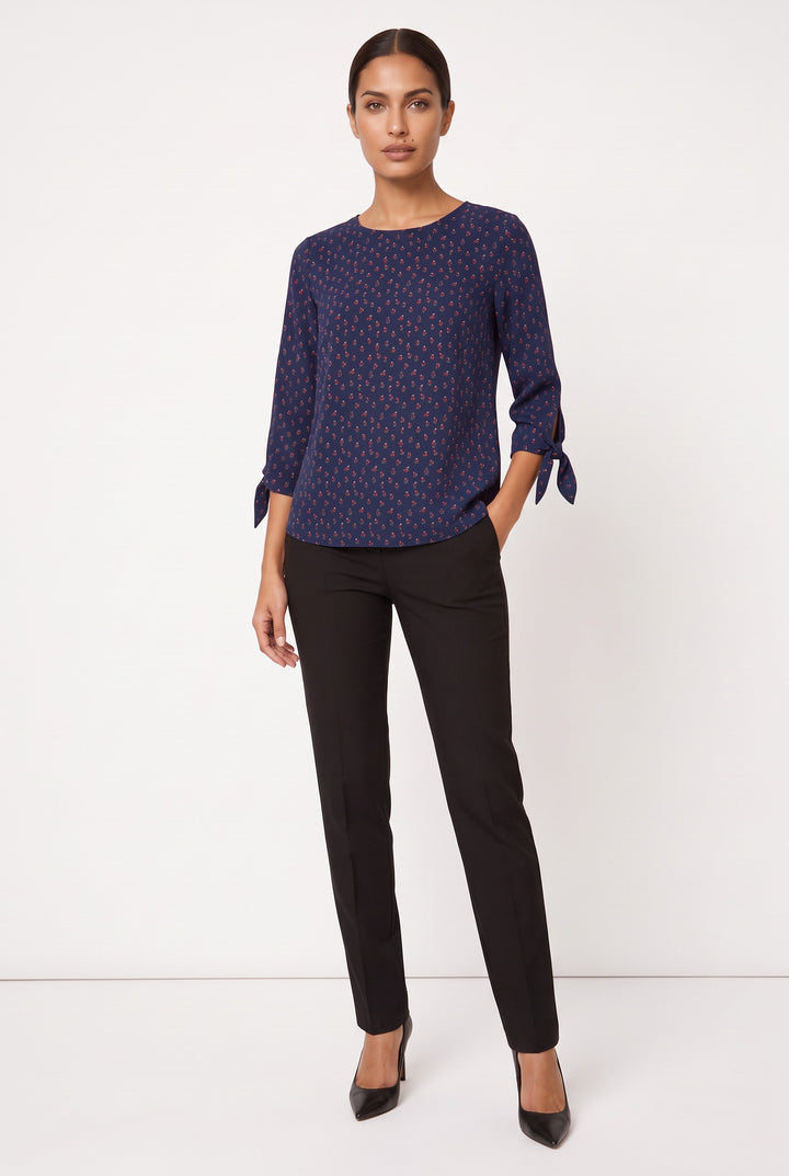 Boat Neck Blouse — Octavia
