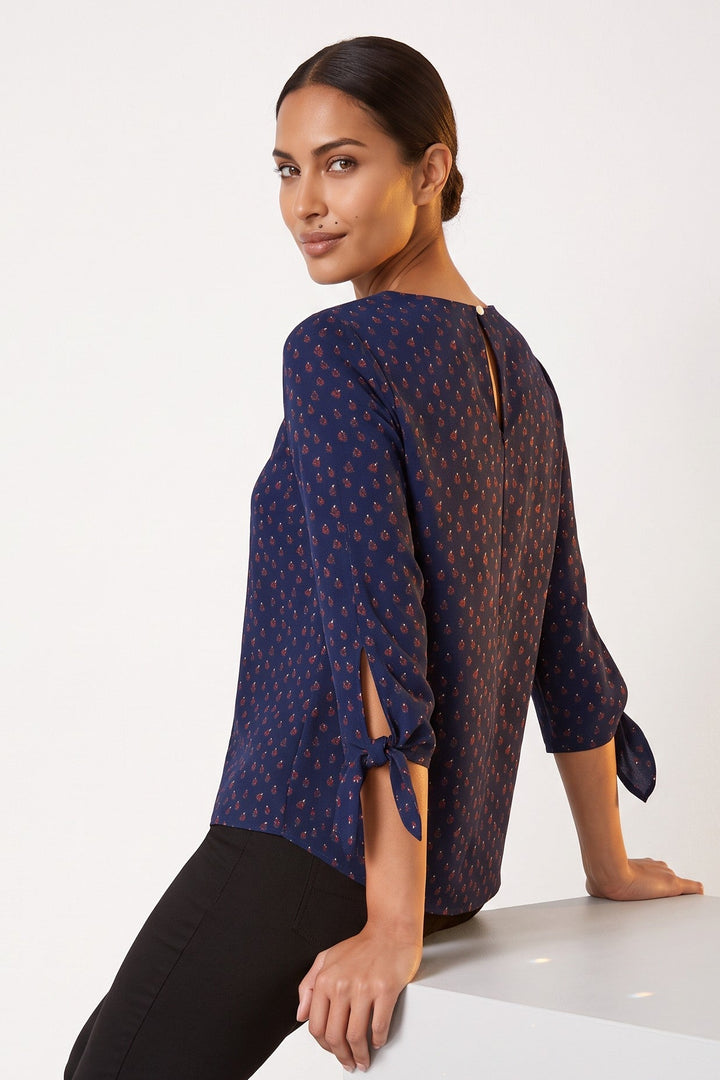 Boat Neck Blouse — Octavia