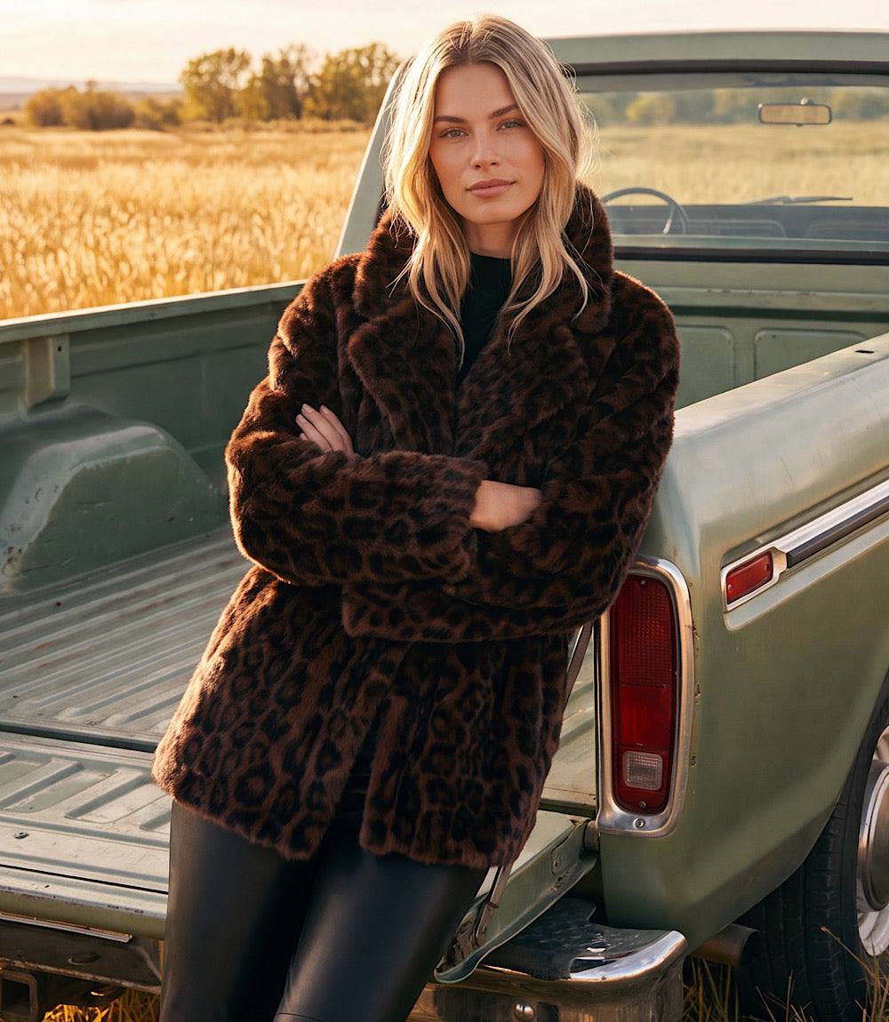 Faux Fur Jacket