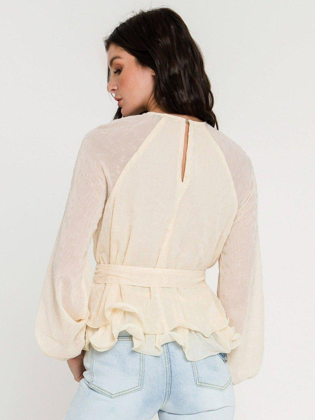 ivory blouse for women