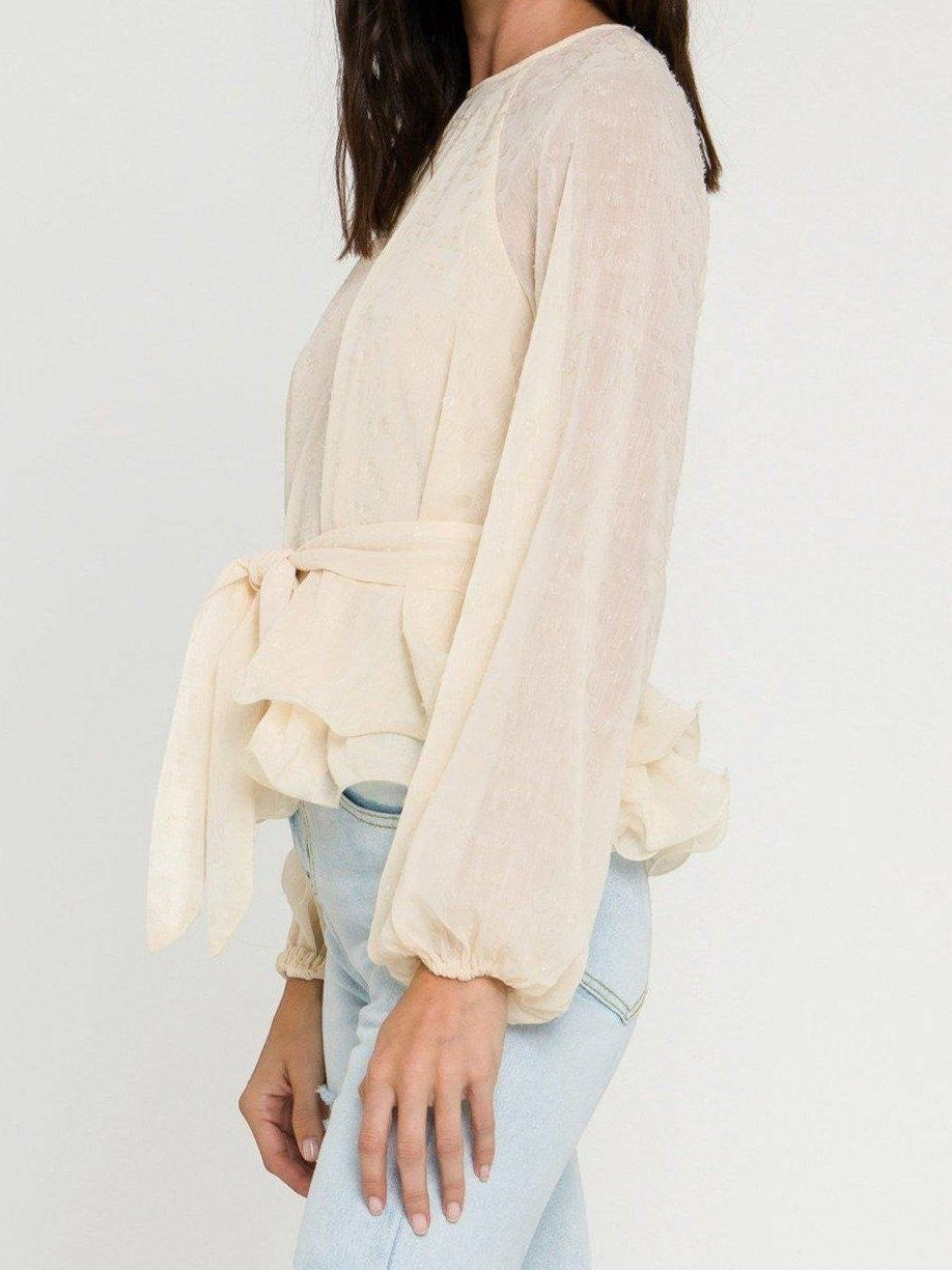 ivory blouse for women