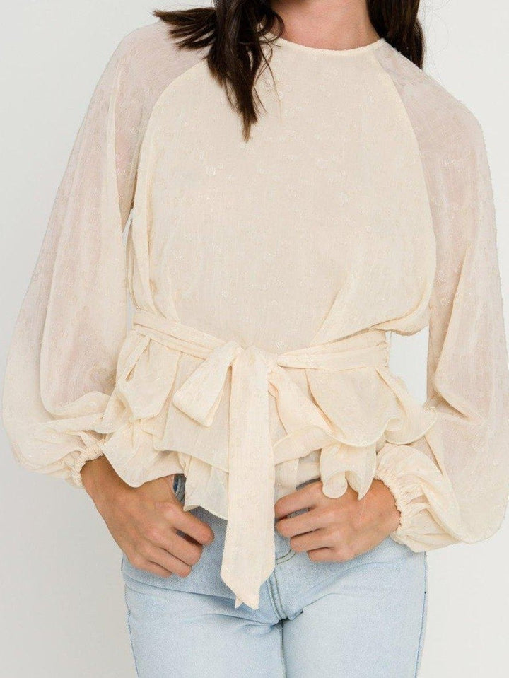ivory blouse for women