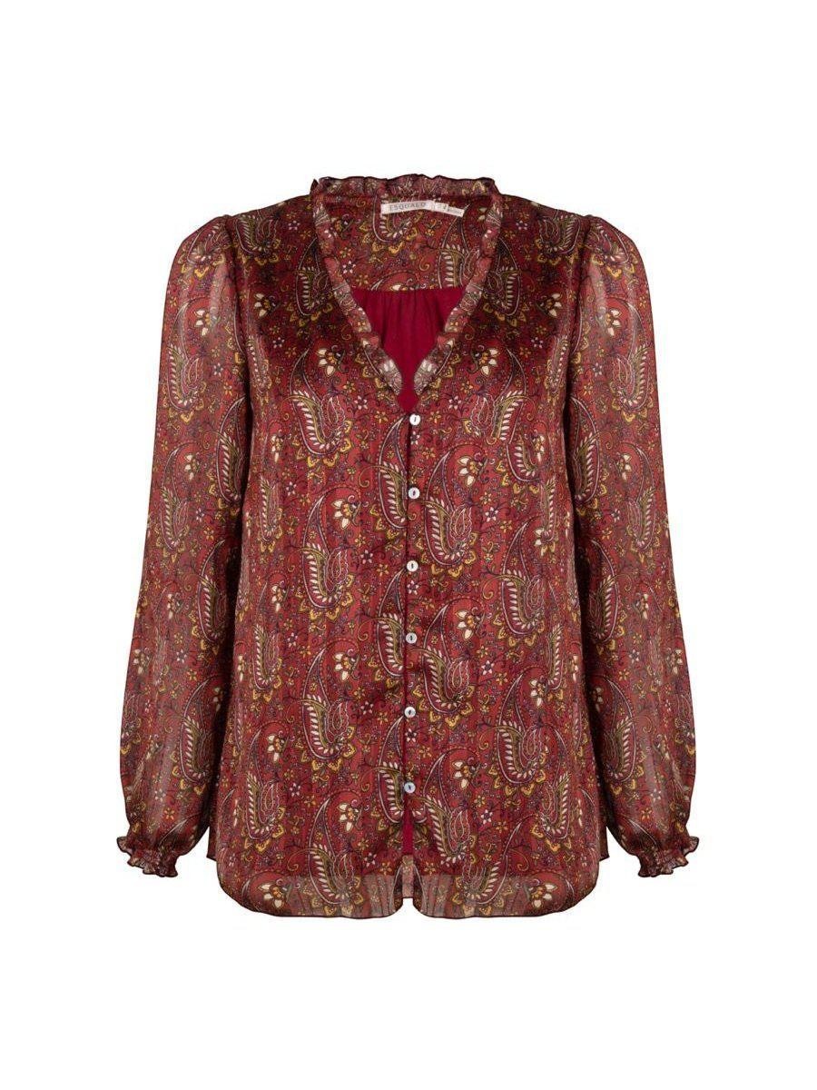 ruffle blouse for women