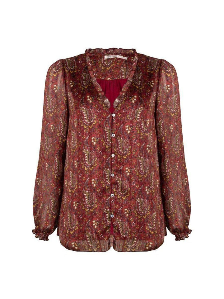 ruffle blouse for women