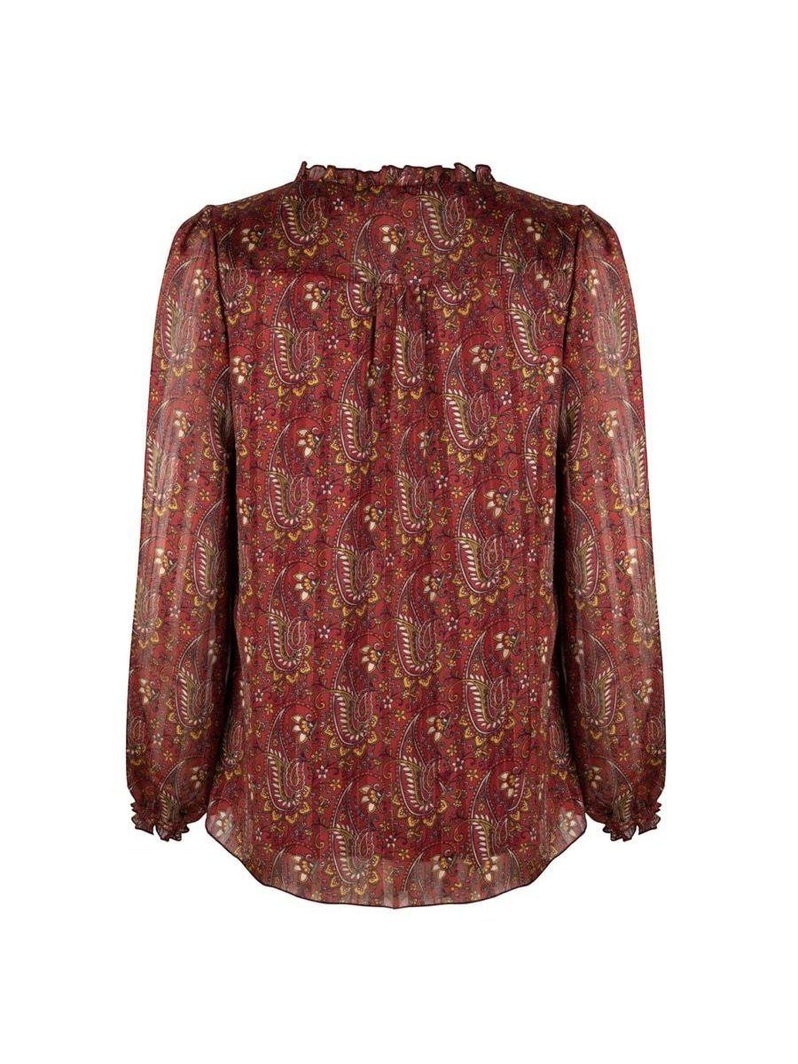 ruffle blouse for women