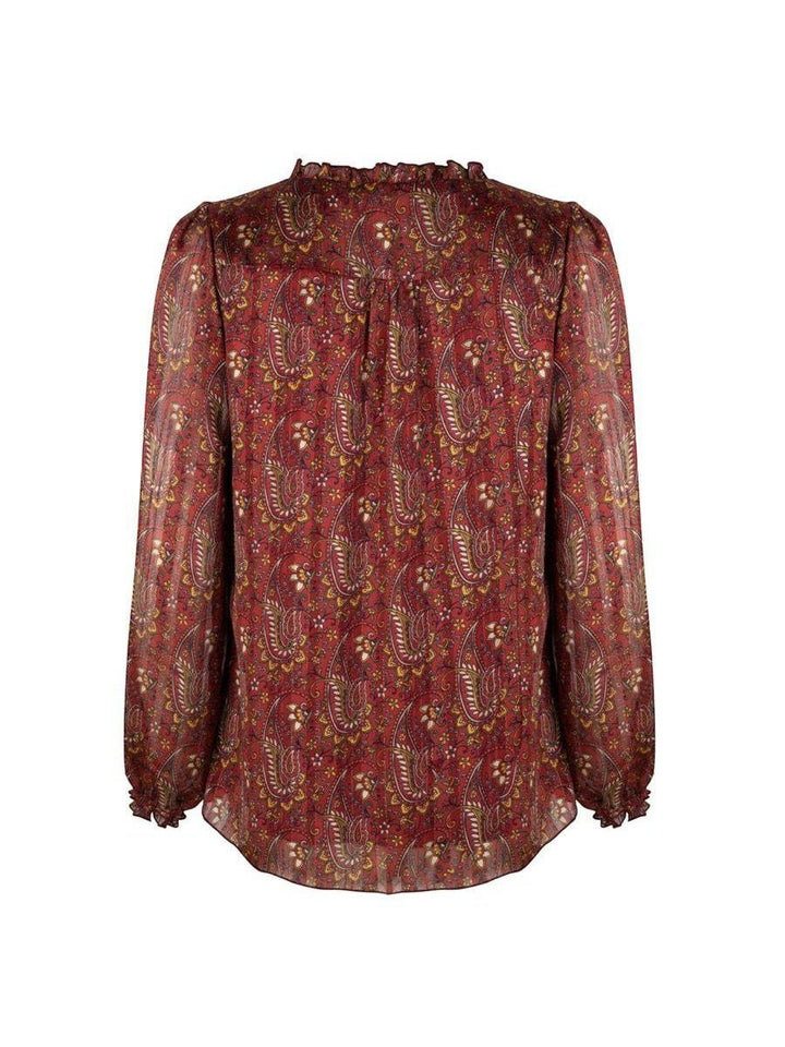 ruffle blouse for women