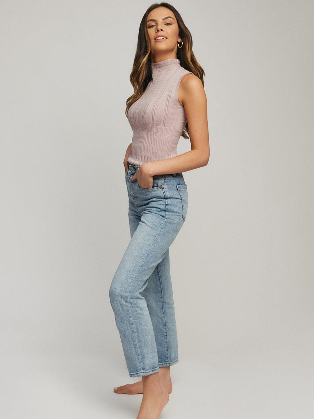 ruffle tank top for women