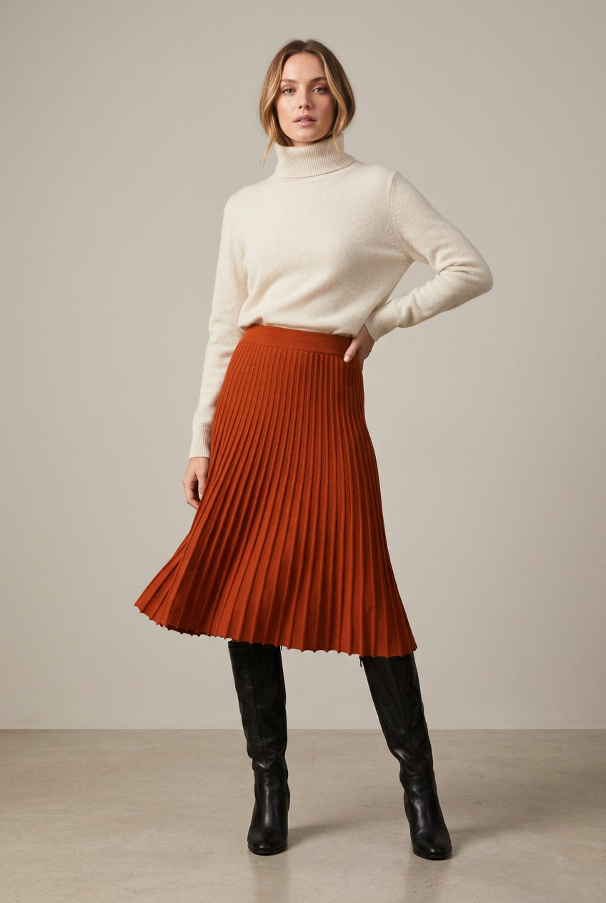 pleated skirt for women