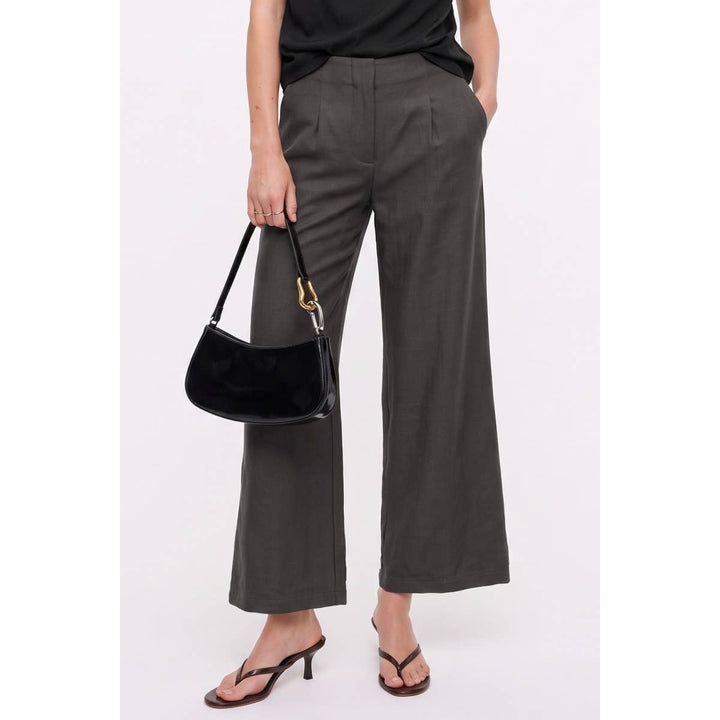 Tailored Wide-Leg Flared Pant — Winnifred