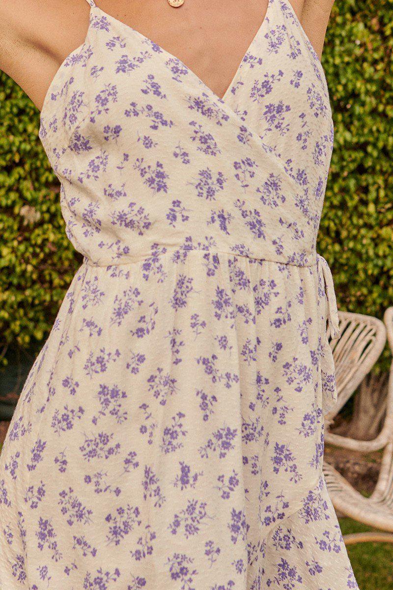 floral mini dress for women