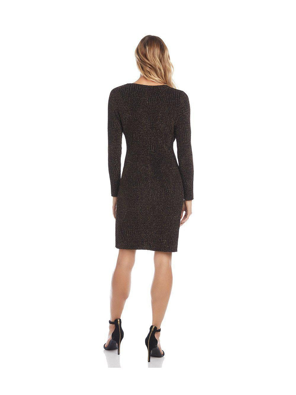 black midi dress for women