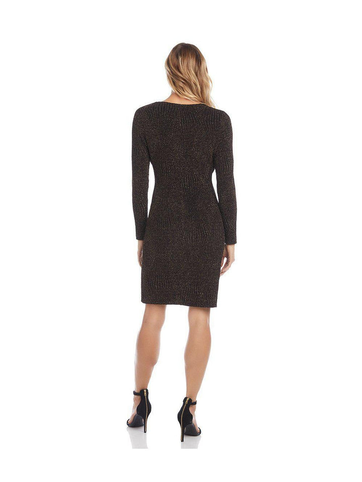 black midi dress for women