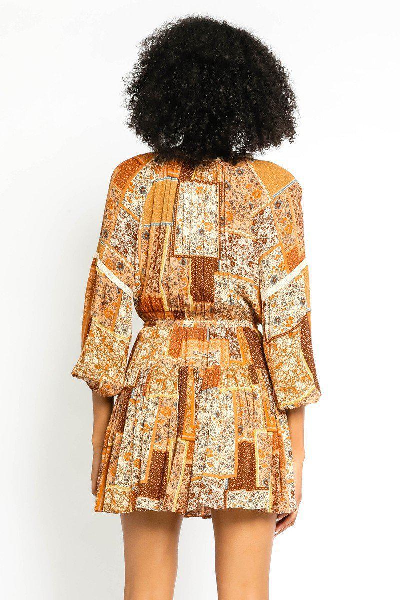 boho midi dress for women