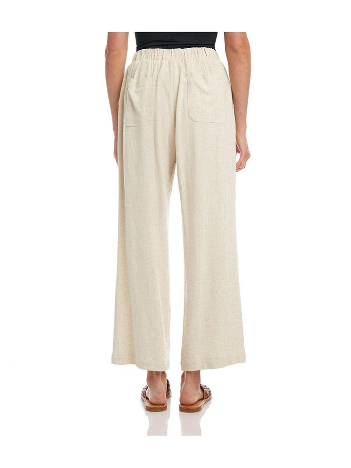 cropped wide-leg wide-leg pant for women