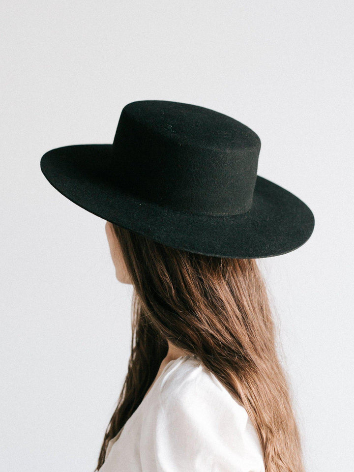 black rancher hat for women