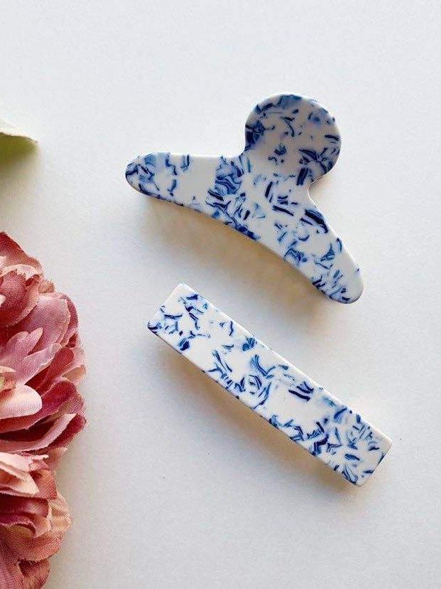 porcelain hair accessory for women