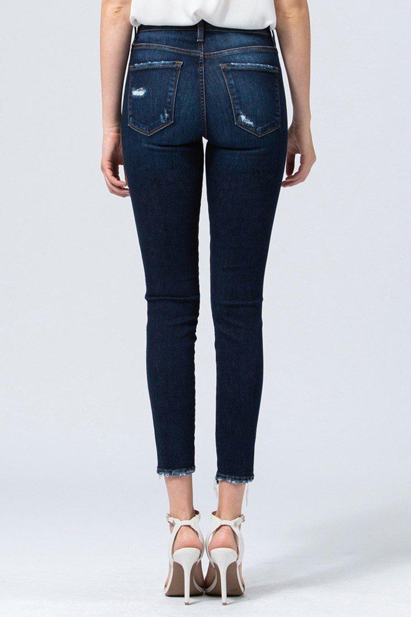 cropped high-rise jean for women