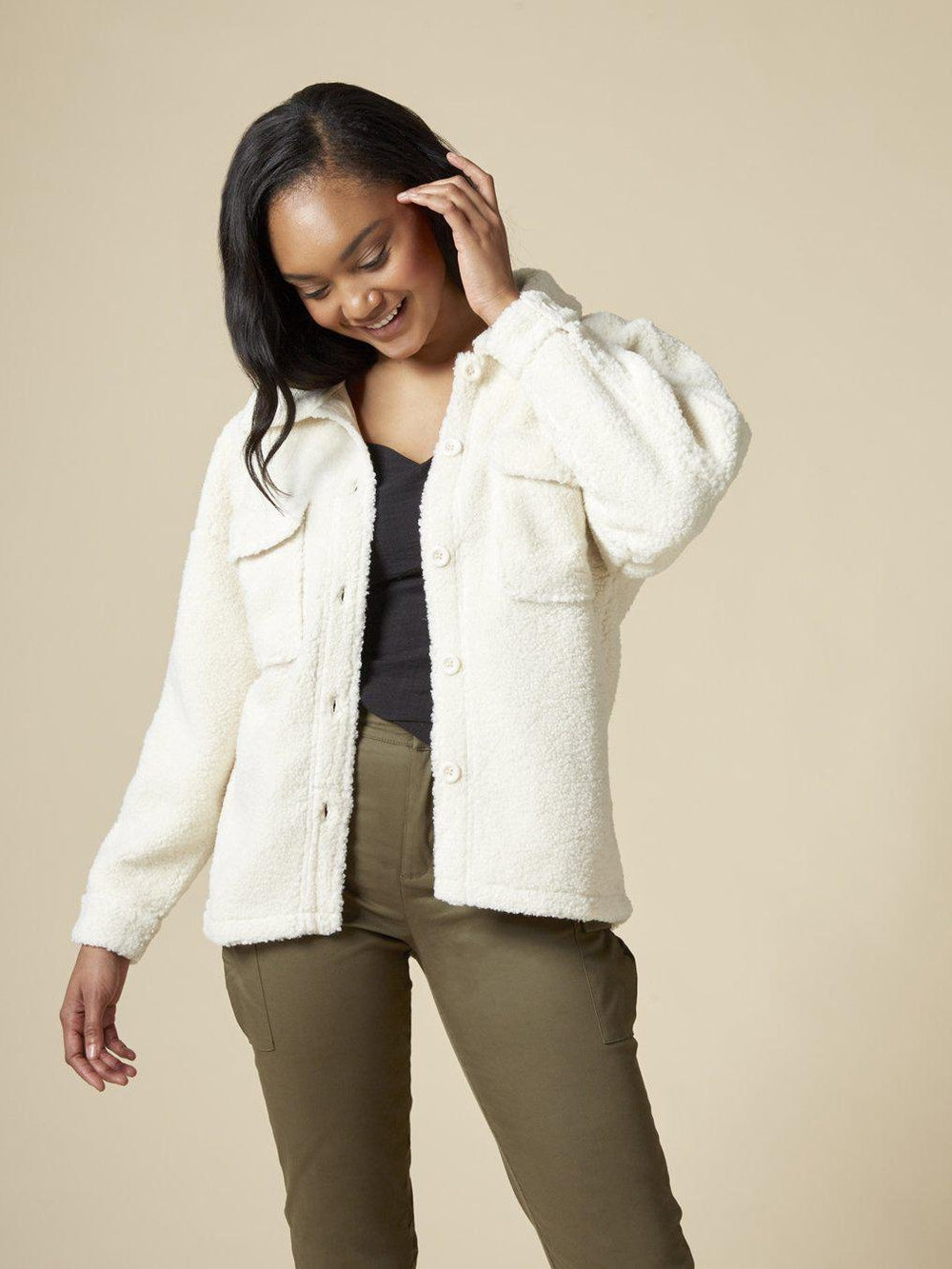 ivory jacket for women