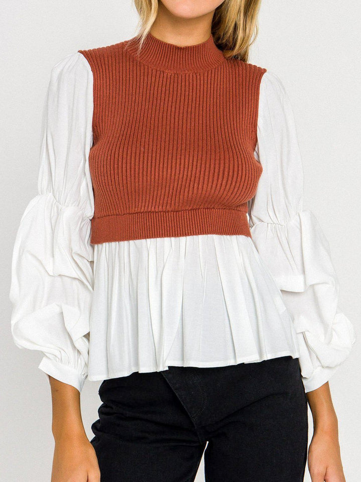 knit top for women