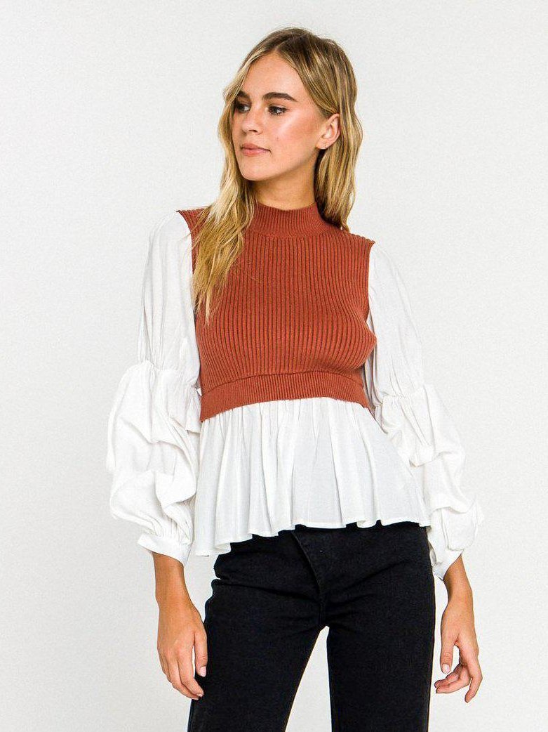 knit top for women