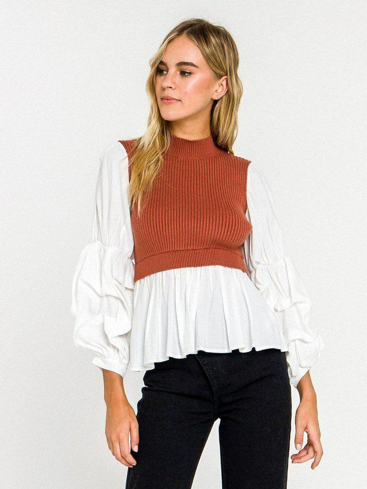 knit top for women