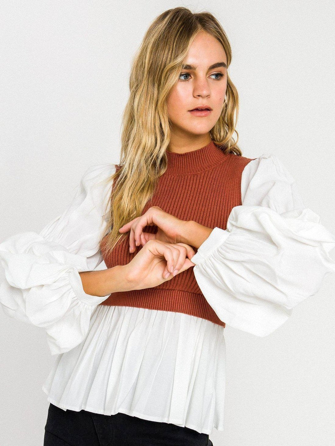 knit top for women