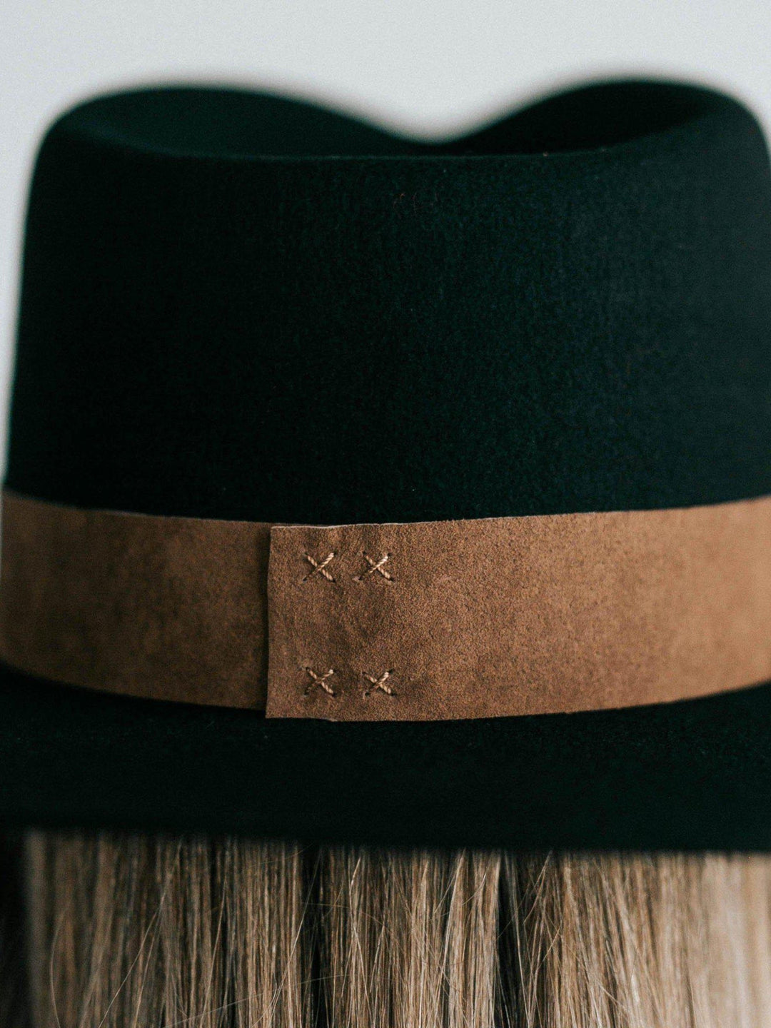 black rancher hat for women