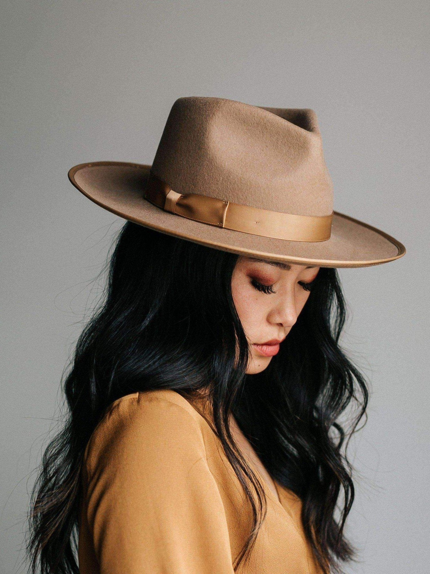 brown rancher hat for women