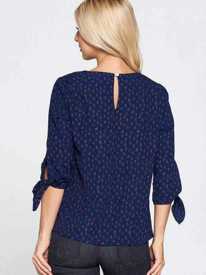 navy blouse for women