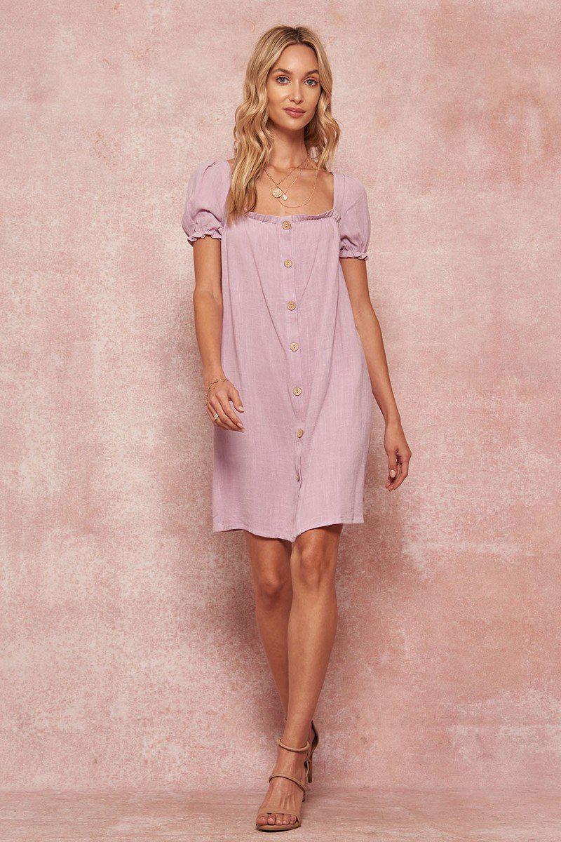 linen mini dress for women