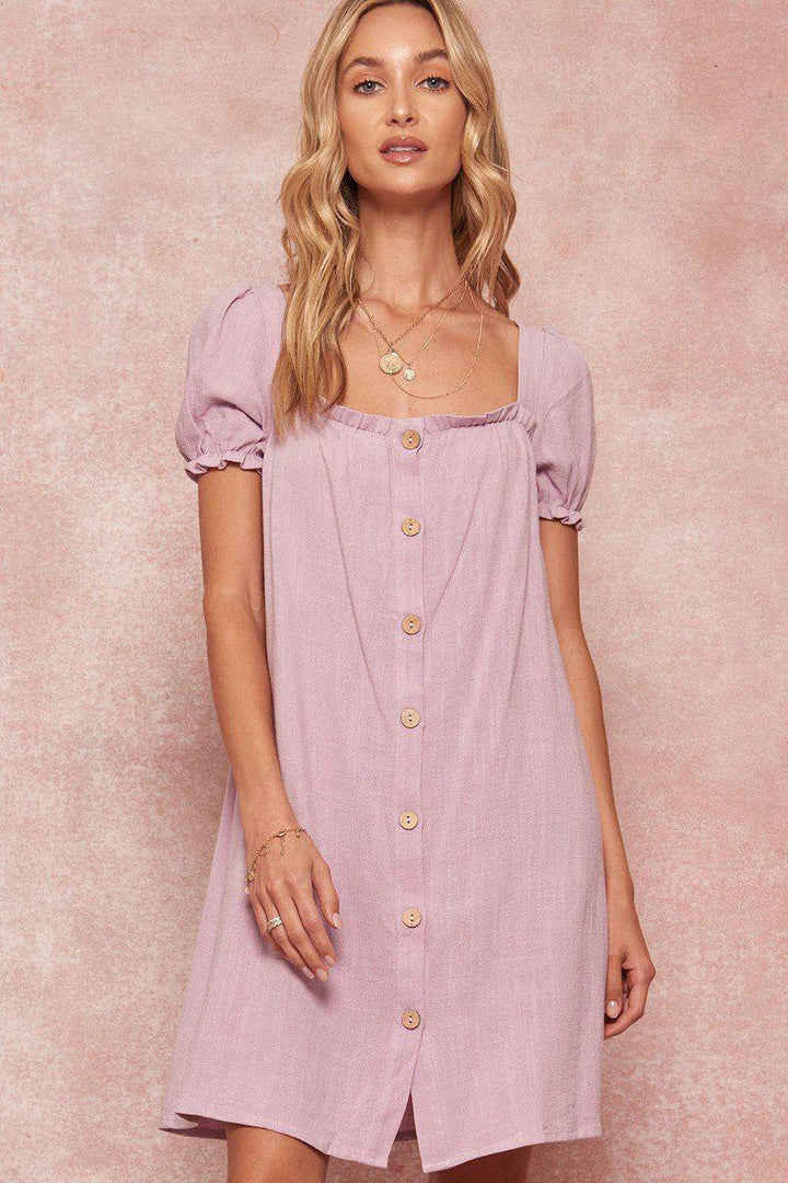 linen mini dress for women