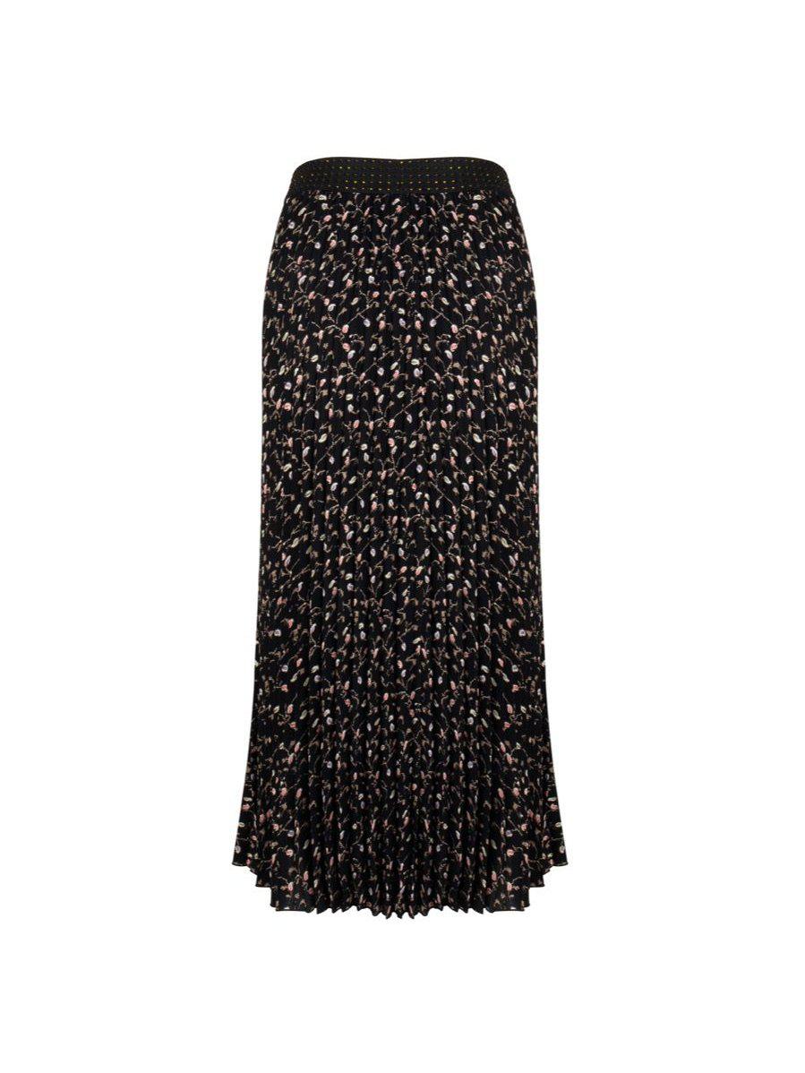 pleated midi dress for women