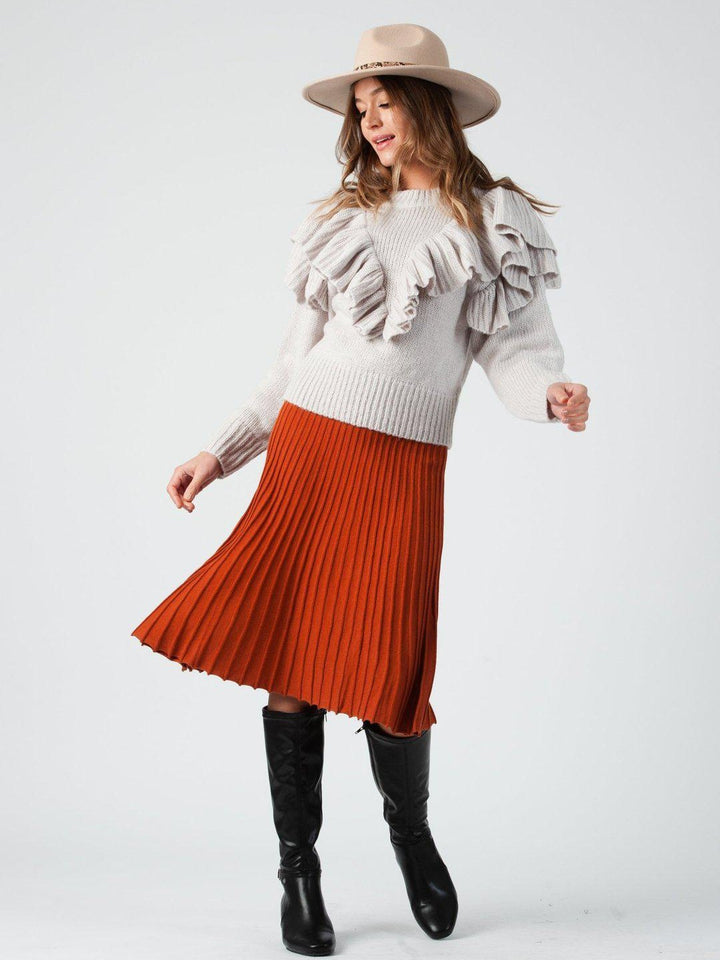 pleated skirt for women