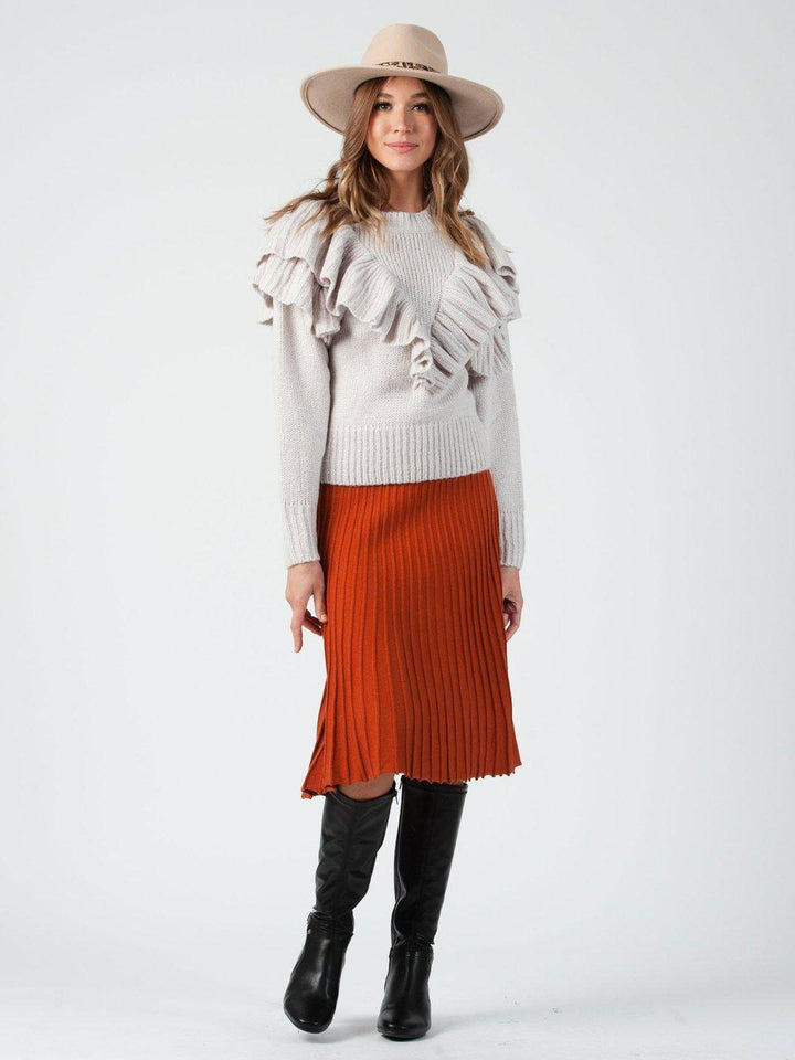pleated skirt for women