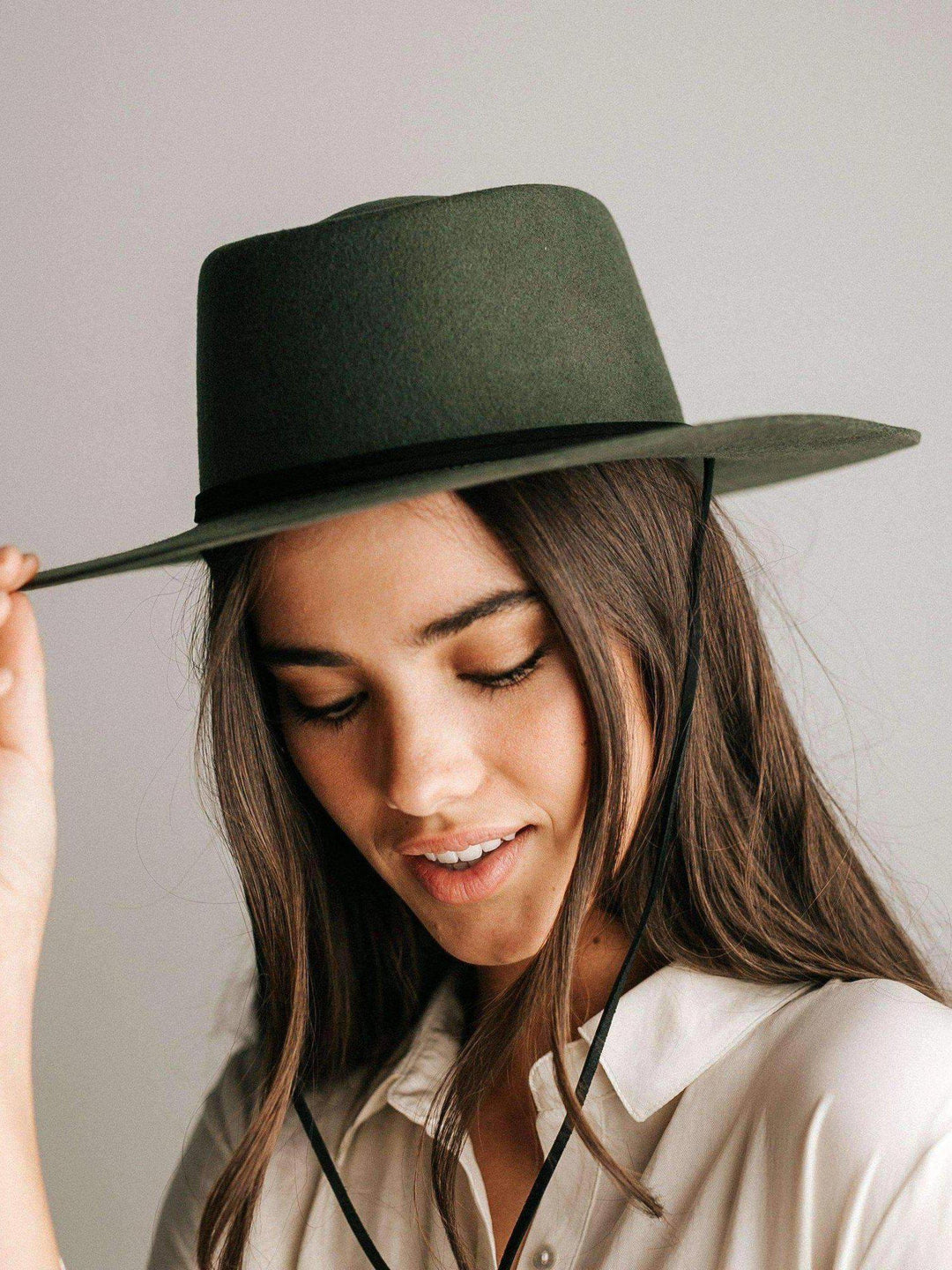 green rancher hat for women