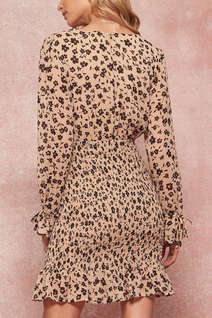 floral mini dress for women